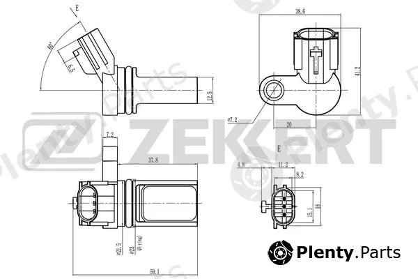 Zekkert SE-5016 — Sensor, camshaft position