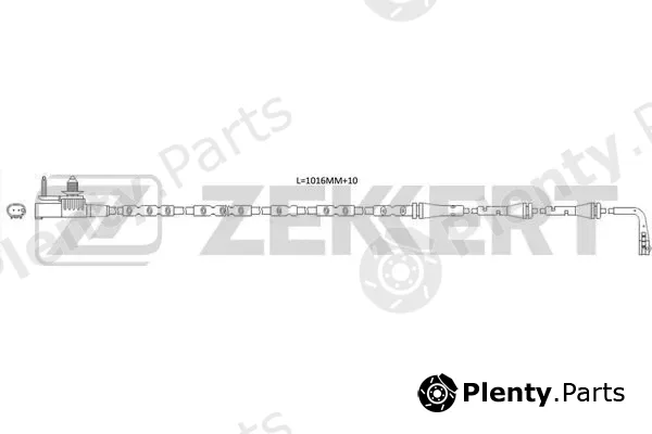 Zekkert BS-8120 — Warning Contact, brake pad wear