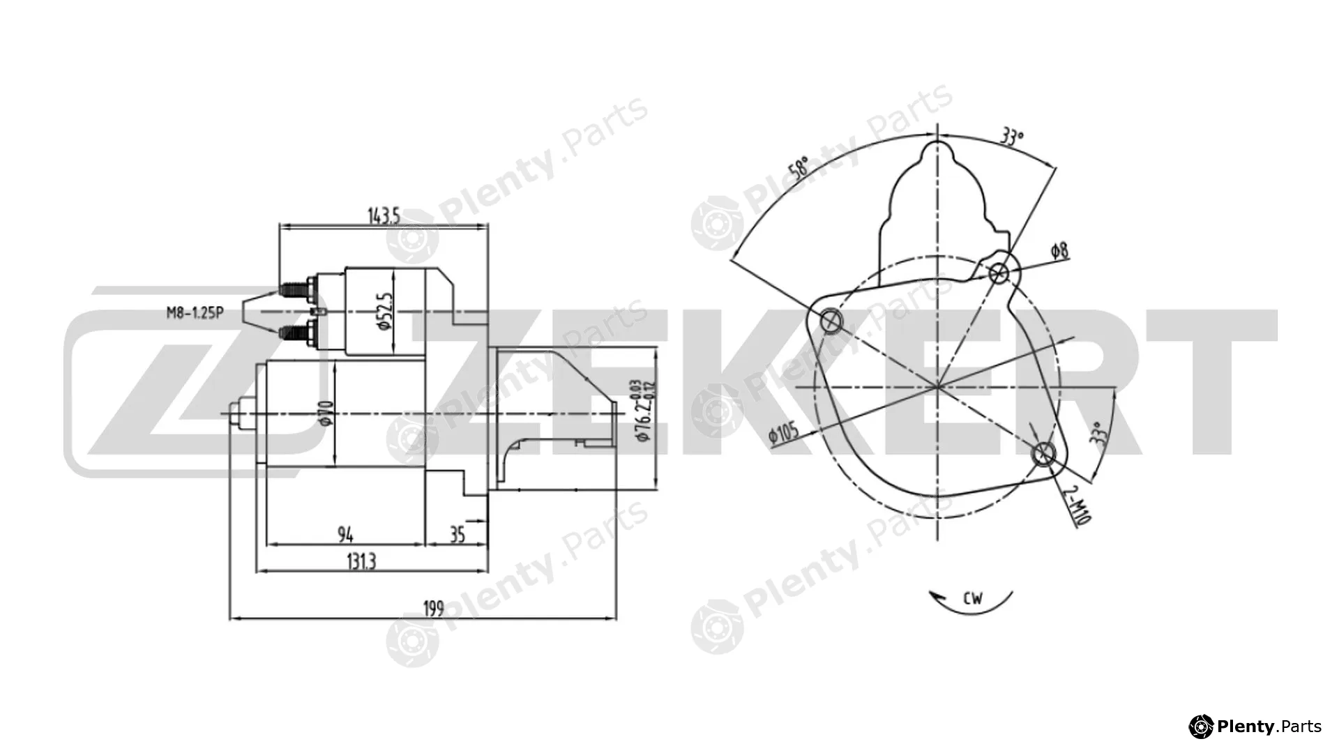 Zekkert AN-1019 — Starter