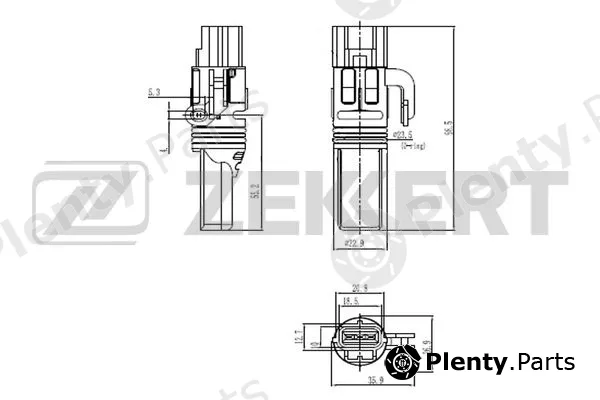 Zekkert SE-8509 — Sensor, speed
