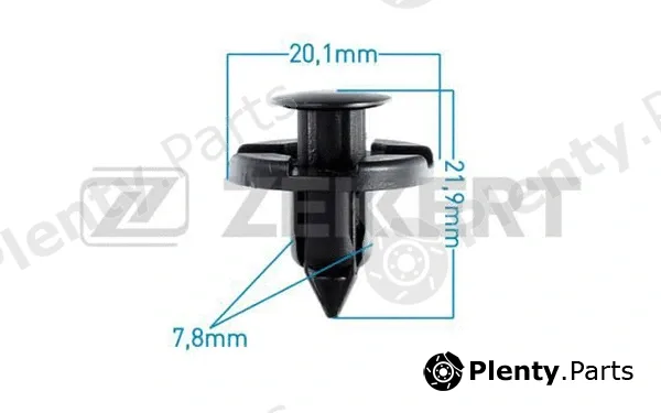 Zekkert BE-2195 — Clip, trim/protection strip