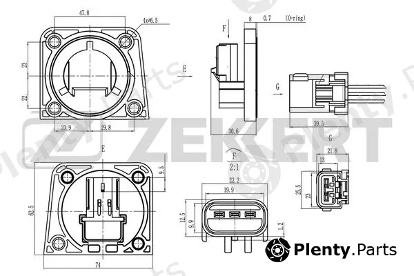 Zekkert SE-4114 — Sensor, camshaft position