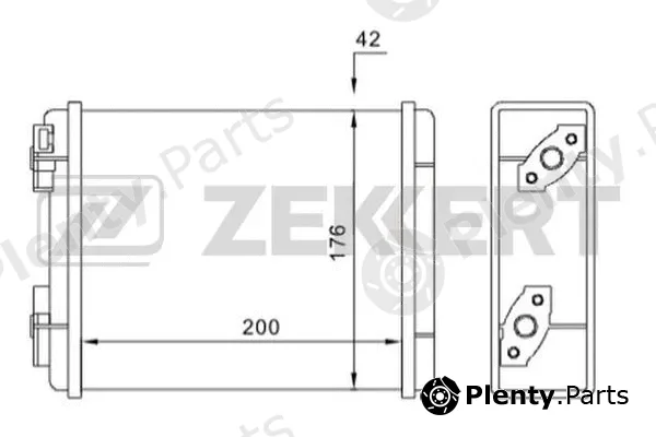 Zekkert MK-5109 — Heat Exchanger, interior heating