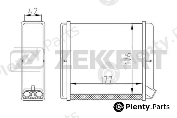 Zekkert MK-5005 — Heat Exchanger, interior heating
