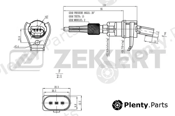 Zekkert SE-8503 — Sensor, speed