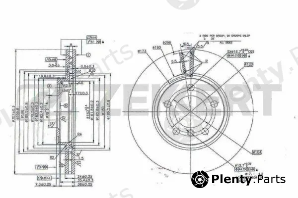 Zekkert BS-5999 — Brake Disc