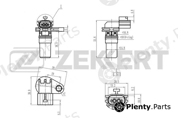 Zekkert SE-8510 — Sensor, speed
