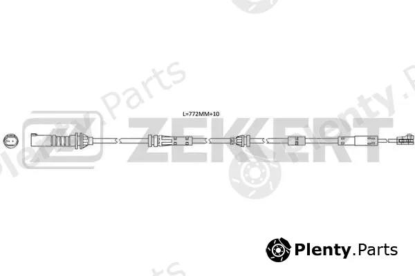 Zekkert BS-8121 — Warning Contact, brake pad wear