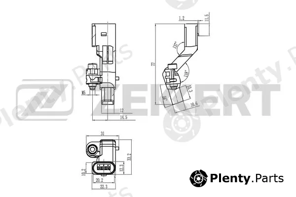 Zekkert SE-4085 — Sensor, crankshaft pulse