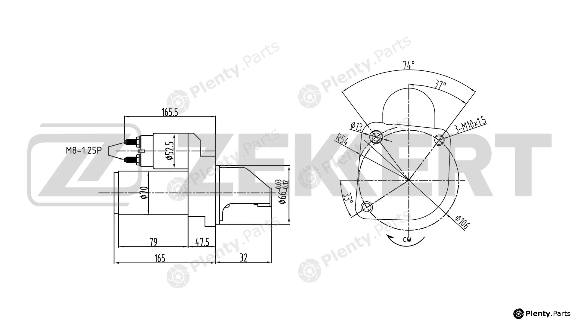 Zekkert AN-1026 — Starter