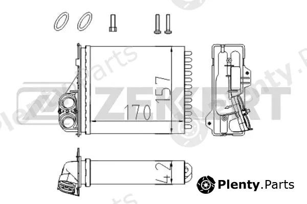 Zekkert MK-5040 — Heat Exchanger, interior heating