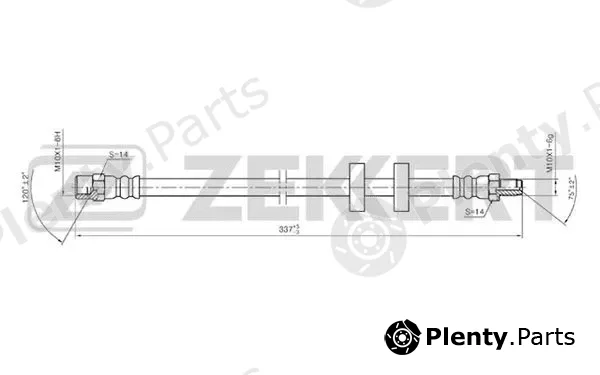 Zekkert BS-9045 — Brake Hose