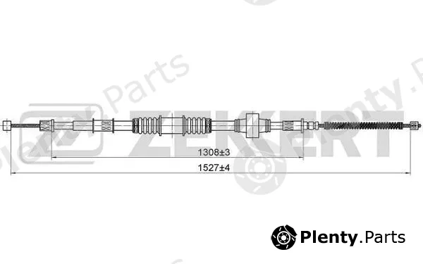 Zekkert BZ-1079 — Cable Pull, parking brake