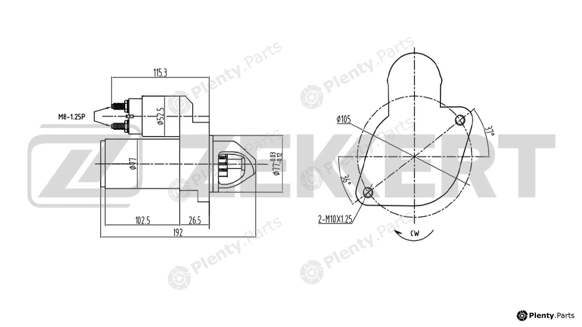 Zekkert AN-1001 — Starter
