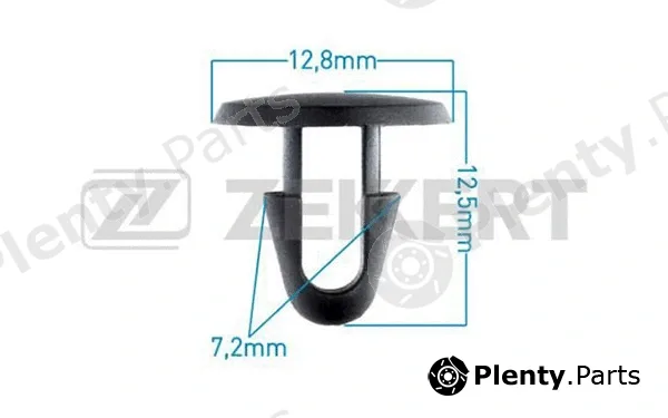 Zekkert BE-1818 — Clip, trim/protection strip