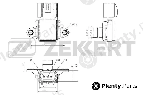 Zekkert SE-2009 — Mass Air Flow Sensor