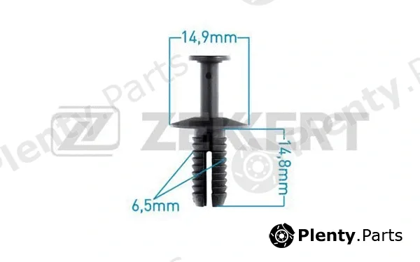 Zekkert BE-2203 — Clip, trim/protection strip