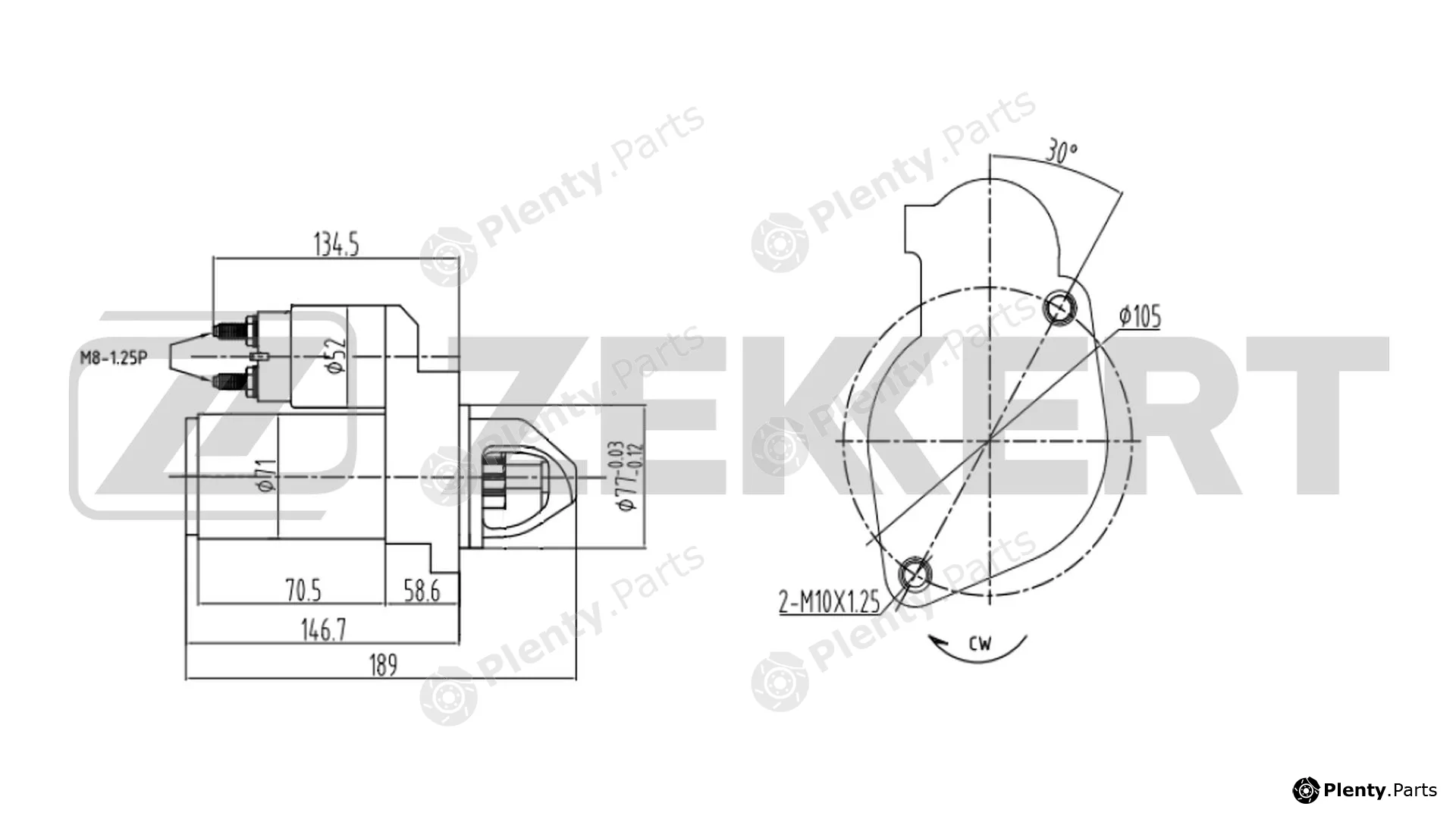 Zekkert AN-1010 — Starter