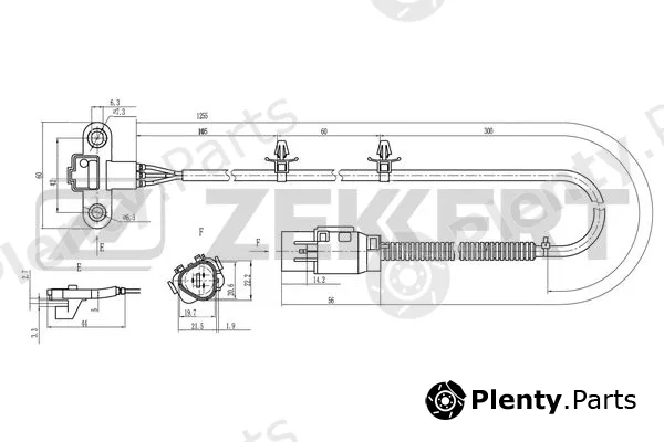 Zekkert SE-4048 — Sensor, crankshaft pulse