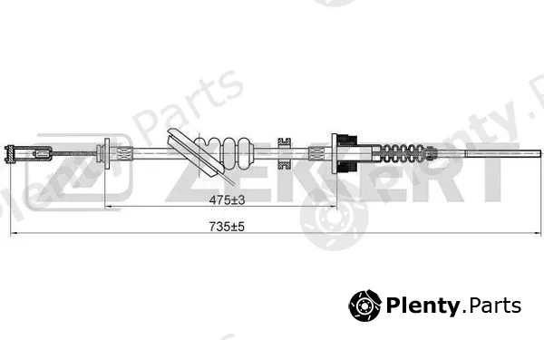 Zekkert BZ-1141 — Cable Pull, clutch control