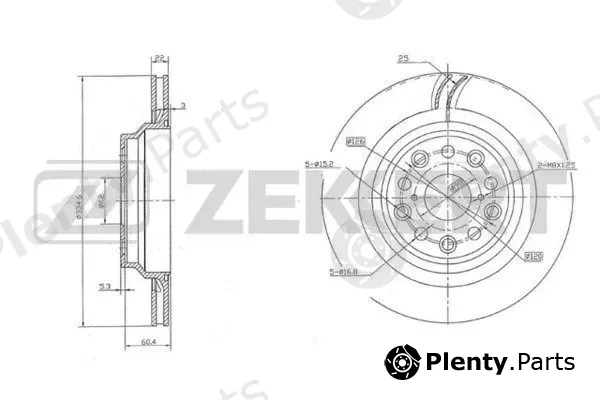 Zekkert BS-6006 — Brake Disc