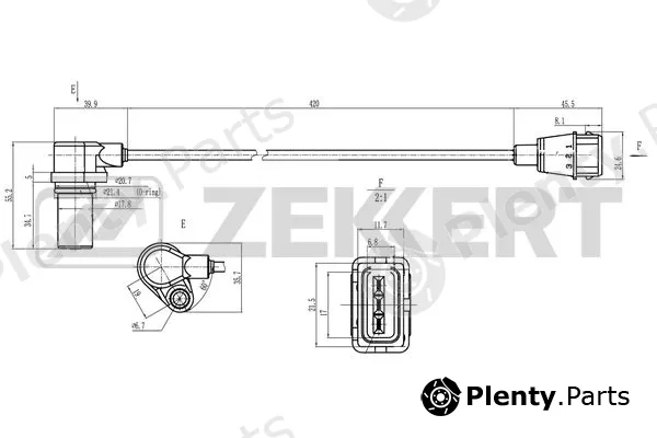 Zekkert SE-4069 — Sensor, crankshaft pulse