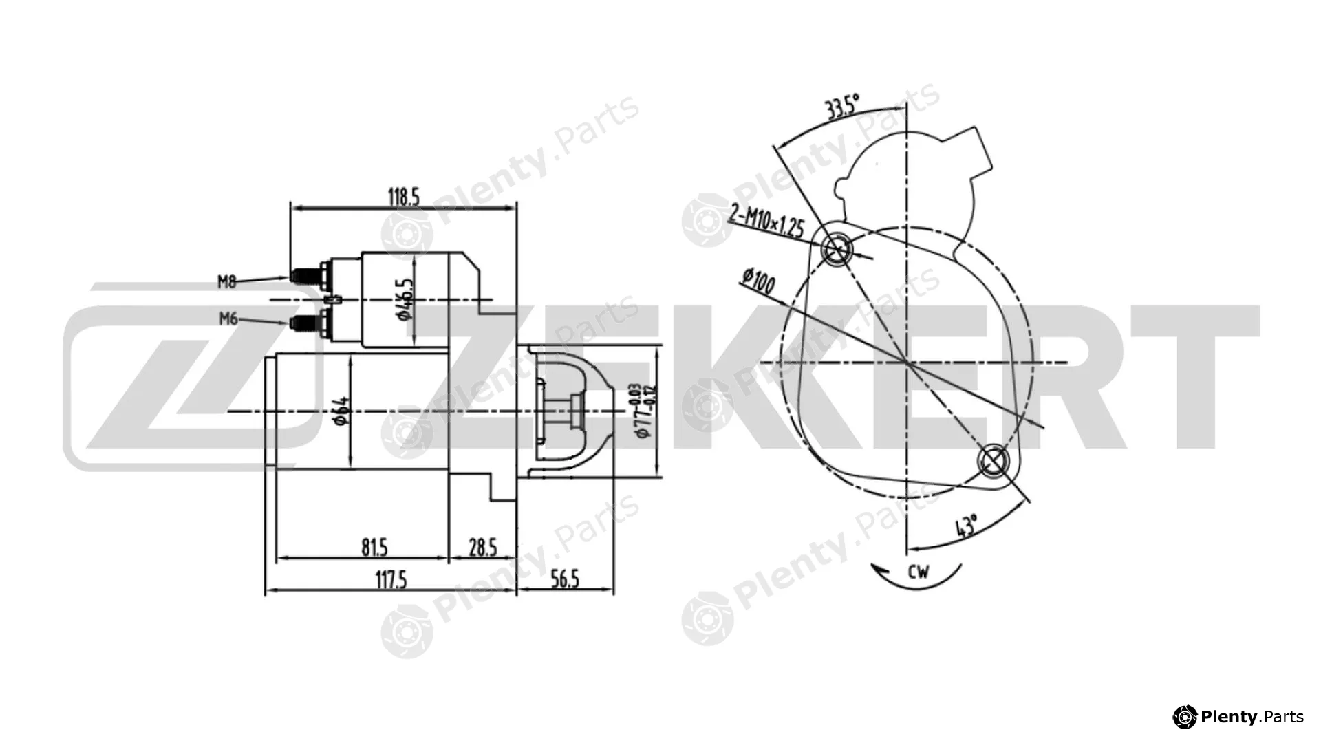 Zekkert AN-1006 — Starter