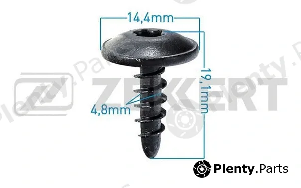 Zekkert BE-1089 — Clip, trim/protection strip