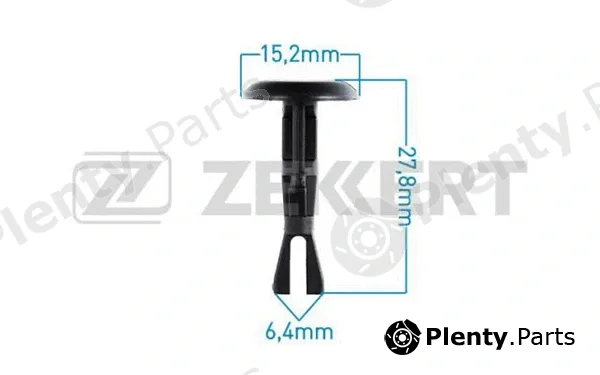 Zekkert BE-1962 — Clip, trim/protection strip