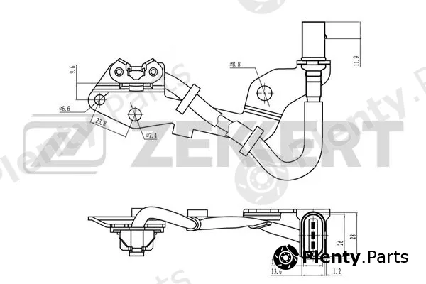 Zekkert SE-5013 — Sensor, camshaft position