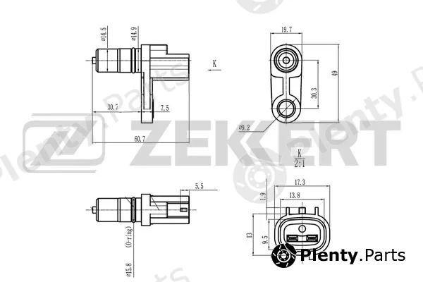 Zekkert SE-8516 — Sensor, speed