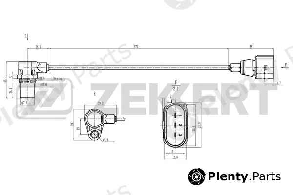 Zekkert SE-4077 — Sensor, crankshaft pulse