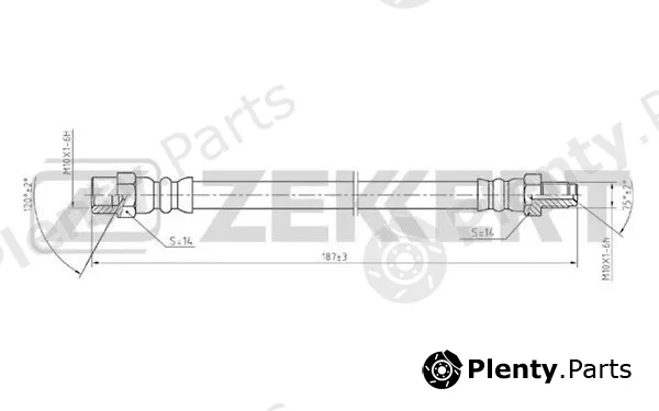 Zekkert BS-9052 — Brake Hose