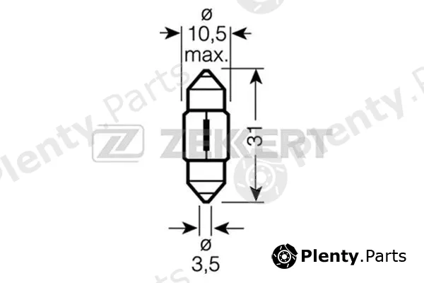 Zekkert LP-1106 — Bulb, interior light