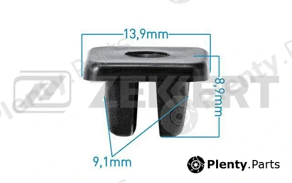 Zekkert BE-2052 — Clip, trim/protection strip