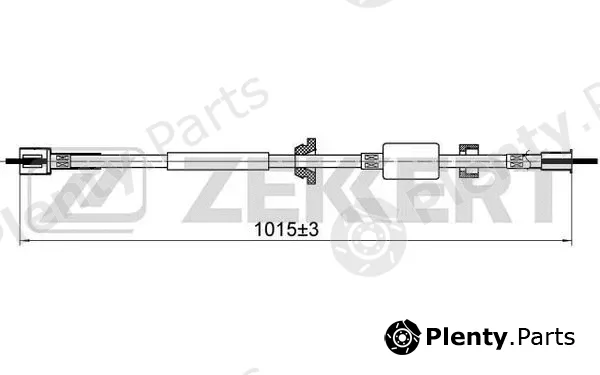Zekkert BZ-1089 — Speedometer Cable