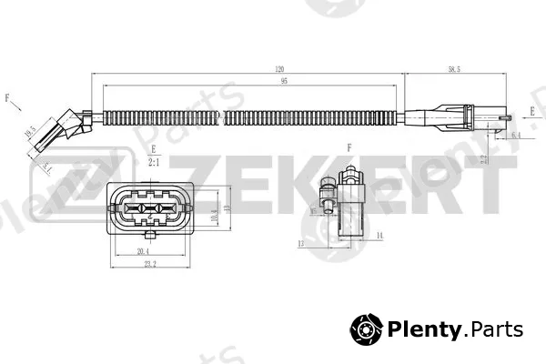 Zekkert SE-4057 — Sensor, crankshaft pulse