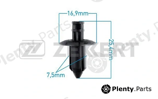 Zekkert BE-1028 — Clip, trim/protection strip