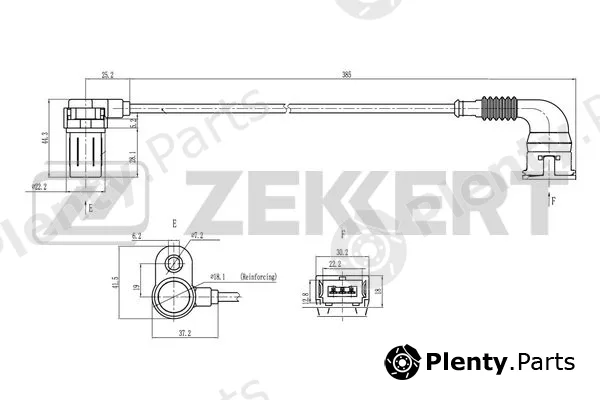 Zekkert SE-4117 — Sensor, crankshaft pulse