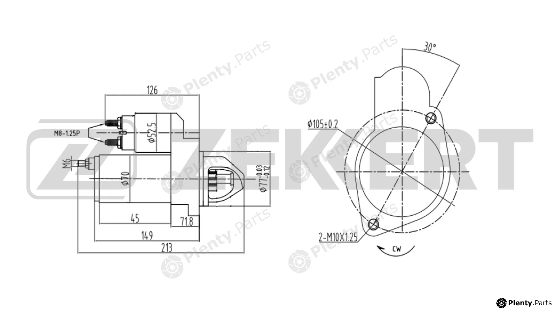 Zekkert AN-1023 — Starter