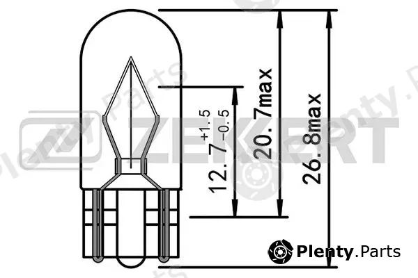 Zekkert LP-1143 — Bulb, direction indicator