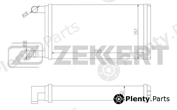 Zekkert MK-5004 — Heat Exchanger, interior heating