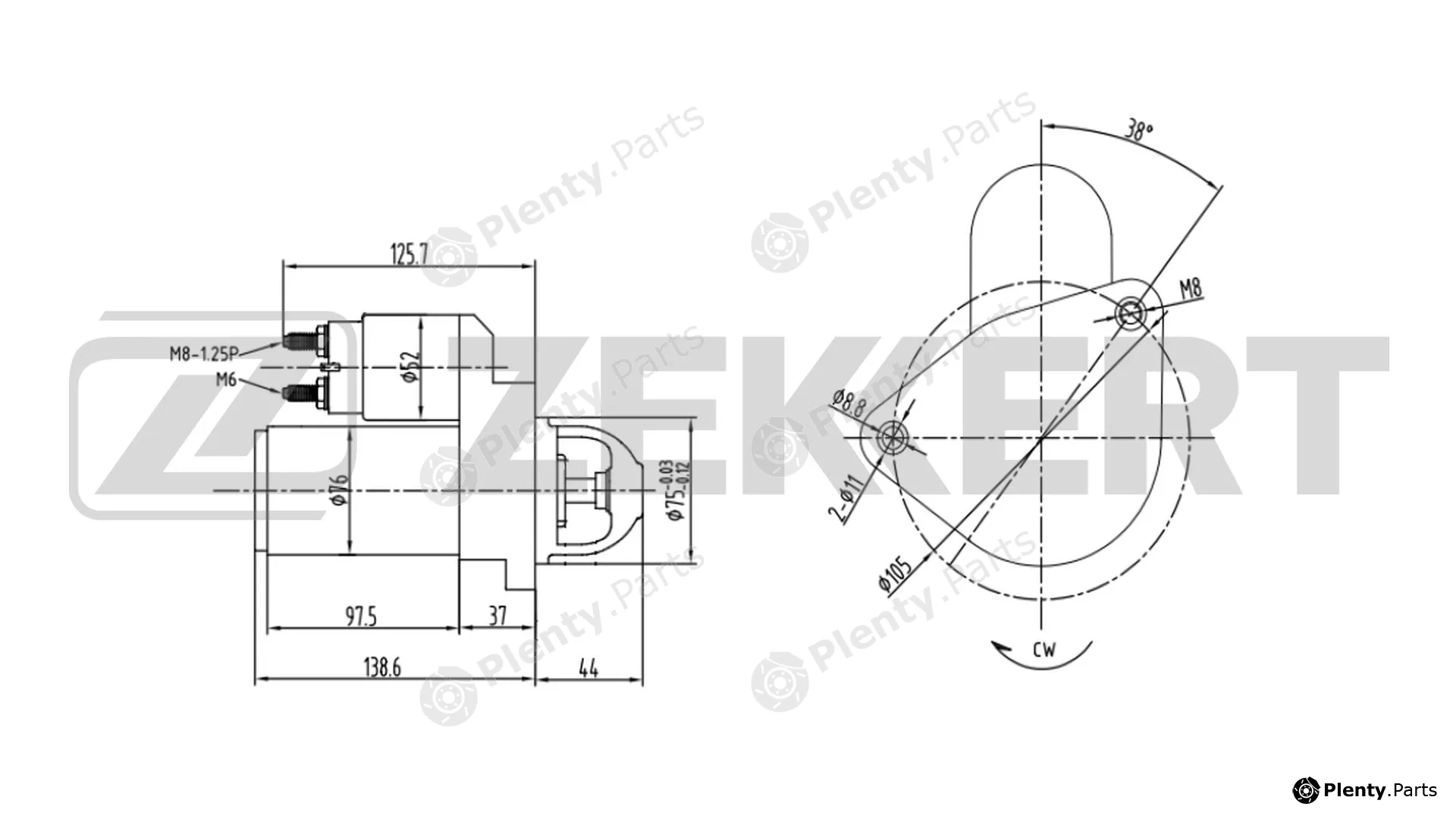 Zekkert AN-1027 — Starter