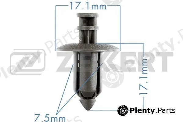 Zekkert BE-1029 — Clip, trim/protection strip