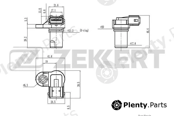 Zekkert SE-4064 — Sensor, crankshaft pulse