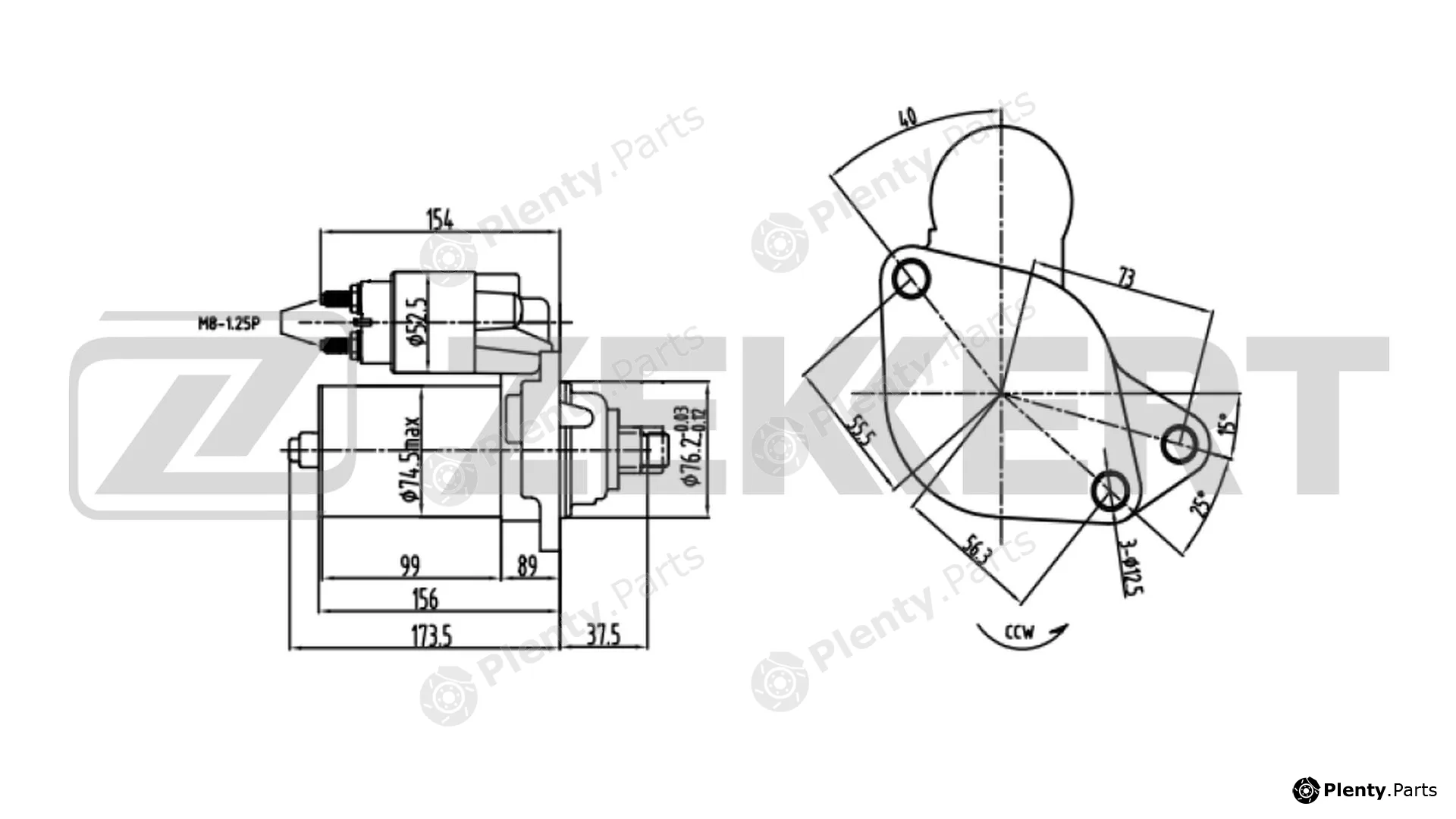 Zekkert AN-1007 — Starter