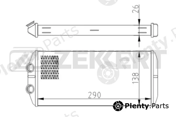 Zekkert MK-5051 — Heat Exchanger, interior heating