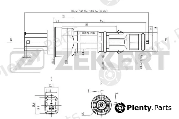 Zekkert SE-8504 — Sensor, speed