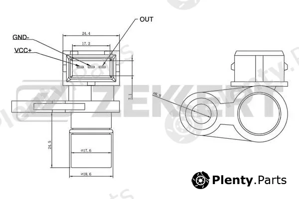 Zekkert SE-5002 — Sensor, camshaft position