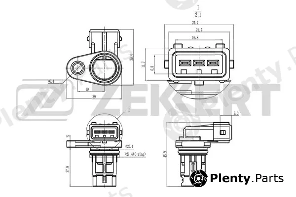 Zekkert SE-5057 — Sensor, camshaft position